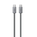 Aukey CB-DCC242 Circlet Blink 1.8m 240W DTY Braided USB-C to C Cable - Gray