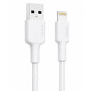 كابل اوكي CB-BAL7 من USB-A إلى Lightning مضفر بالنايلون معتمد من MFi شحن سريع