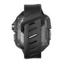 Aulumu A01 Case with Band For Apple Watch Ultra 1/2 Series Titanium Cover, FKM Band