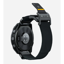 Aulumu C11 Mag Buckle Slim Band For Watch QuickFit 26mm - Black