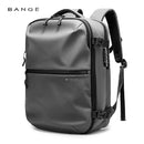 حقيبة ظهر بانجي 7875 الذكية للسفر والعمل بضغط الهواء لتوفير المساحة مع قفل مضاد للسرقة