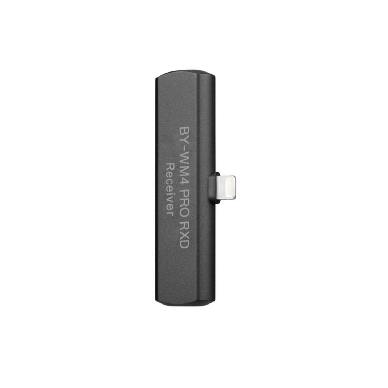 BOYA BY-WM4 PRO RXD - 2.4GHz Wireless Receiver For IOS Devices - Black