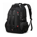 Bange 1901 Oxford Waterproof Unisex Travel Laptop 40L Backpack with USB Charging - Black