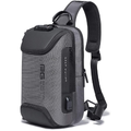 Bange 7082 Waterproof Chest Bag Large Capacity - Gray