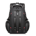Bange 1901 Oxford Waterproof Unisex Travel Laptop 40L Backpack with USB Charging - Black