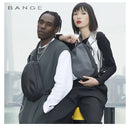  بانج 7306 حبال متعددة الوظائف ومقاومة للماء مع شحن USB، حقيبة صدر مضادة للسرقة - أسود