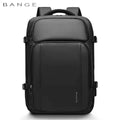 Bange 7690 Black Waterproof Polyester Unisex Backpack Laptop