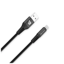 BayKron Premium Cable 1.2m USB-A to Lightning Sync and Charge - Black