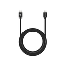 BayKron Smart Cable 1.2M Type-C to Type-C Charge and Sync - Black