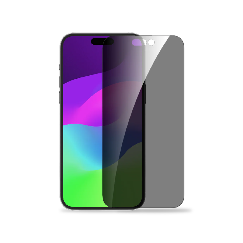 واقي شاشة ذكي من الزجاج المقوى من بايكرون، مقاس 6.1 بوصة، مع أداة تثبيت سهلة لهاتف iPhone 15 Pro