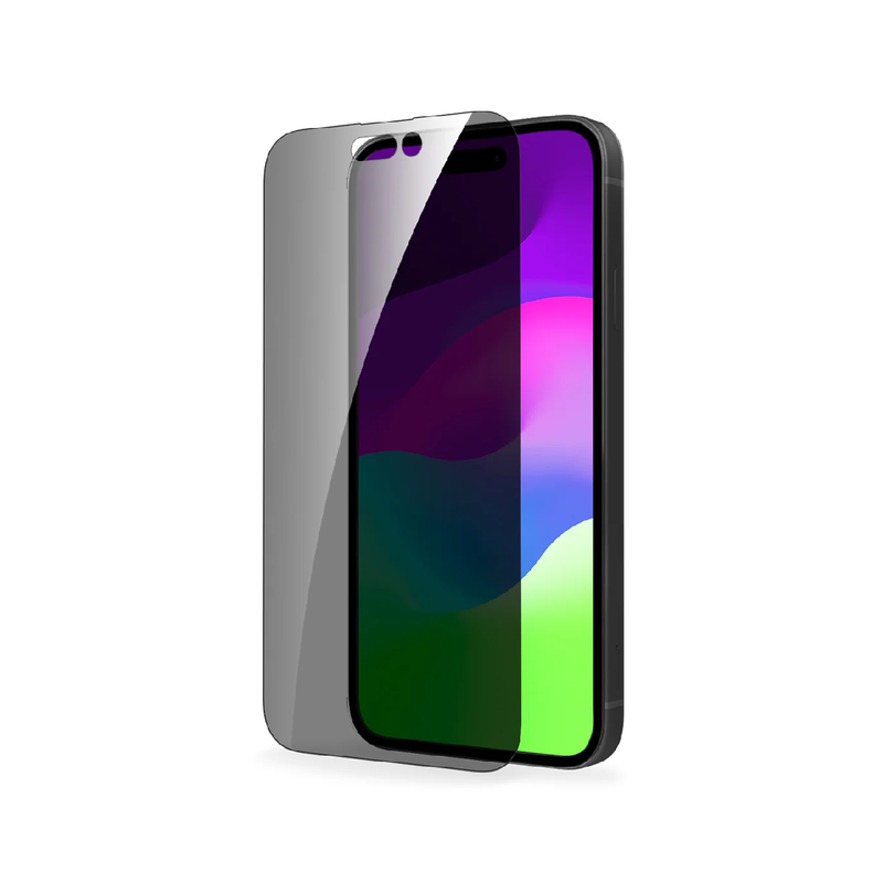 واقي شاشة ذكي من الزجاج المقوى من بايكرون، مقاس 6.1 بوصة، مع أداة تثبيت سهلة لهاتف iPhone 15 Pro