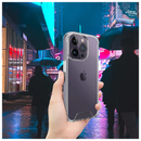 BayKron For iPhone 15 Pro Max Smart Slim X Case 6.7" Air Cushion Shockproof Protection - Clear