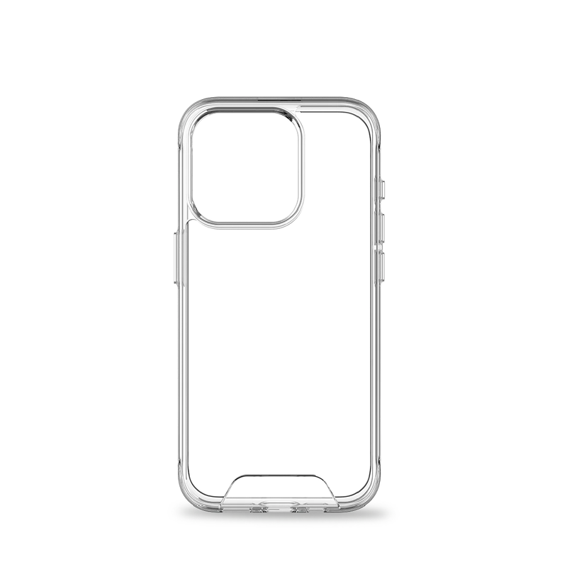 جراب BayKron Smart Slim X الشفاف المقاوم للصدمات 360 لهاتف iPhone 15 Pro - شفاف