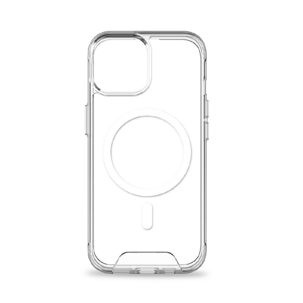 BayKron Smart Slim X Mag Case Shockproof Protection and MagSafe For iPhone 15 - Clear