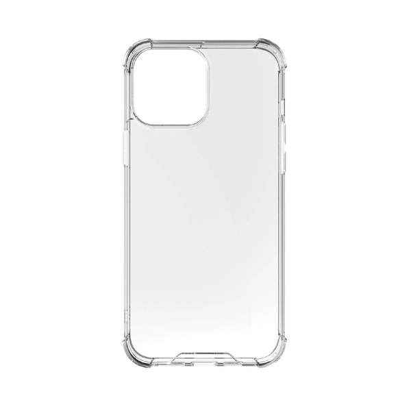 BayKron Smart Tough Case 6.7" with Nylon Carry Strap, Shockproof, Crystal Clear with Anti-Yellowing Technology For iPhone 13 Pro Max - Clear