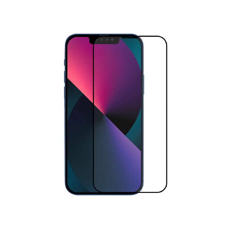 BayKron Smart Screen Protector With Edge to Edge Coverage With Easy Applicator Tray For iPhone 13 / 13 Pro