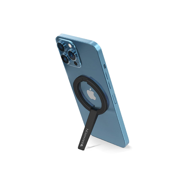 Baykron Premium MAG Stand Compact Magnetic Stand Includes Metailic Ring