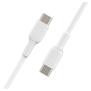 بيلكن كابل BoostCharge USB-C إلى USB-C بقوة 60 واط بطول 1 متر / 3.3 قدم - أبيض