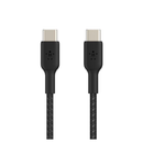 Belkin CAB004 BoostCharge 60W Braided USB-C to USB-C Cable - Black