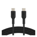 Belkin CAB004 BoostCharge 60W Braided USB-C to USB-C Cable - Black