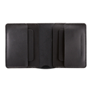 هيتش محفظة ثنائية الطي مصنوعة يدوياً من الجلد الطبيعي الأصلي الفاخر