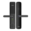 Bosch ID60C Smart Door Lock Fingerprint, Password, Mechanical Key Emergency - Gray/Black