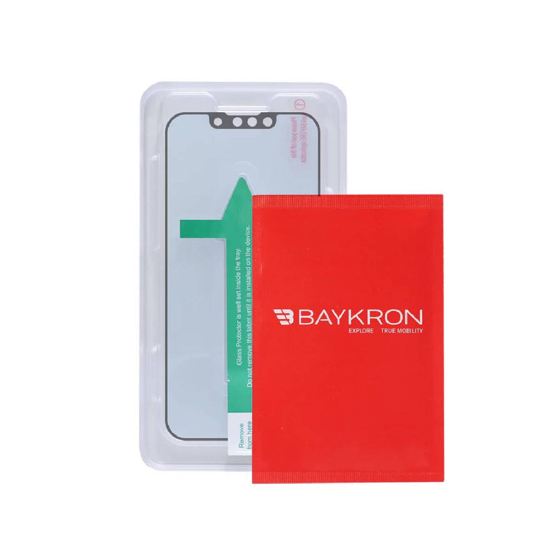 غطاء BayKron Premium E2E Anti Blue Edge to Edge Anti-Bacterial Protection لهاتف iPhone 13 Pro Max