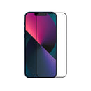 غطاء حماية BayKron Premium E2E شفاف من الحافة إلى الحافة مضاد للبكتيريا لهاتف iPhone 13 Pro Max