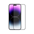 بايكرون لهاتف آيفون 14 برو بريميوم E2E غطاء شفاف مضاد للبكتيريا من الحافة إلى الحافة 
