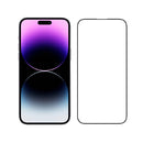 بايكرون لهاتف آيفون 14 برو بريميوم E2E غطاء شفاف مضاد للبكتيريا من الحافة إلى الحافة 
