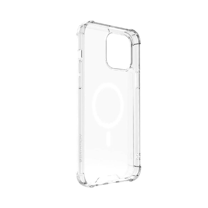 BayKron Premium MAG Case Clear Shockproof - Anti-Bacterial For iphone 13 Pro - Clear
