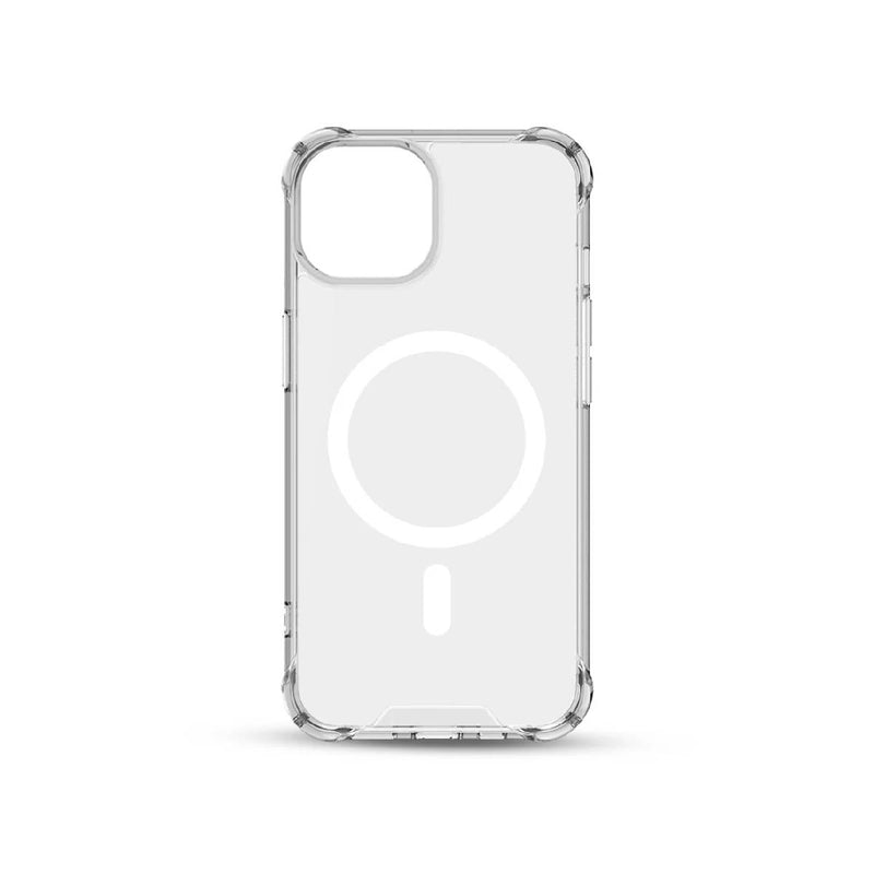 جراب BayKron Premium MAG شفاف مقاوم للصدمات ومضاد للبكتيريا لهاتف iPhone 14 Plus - شفاف