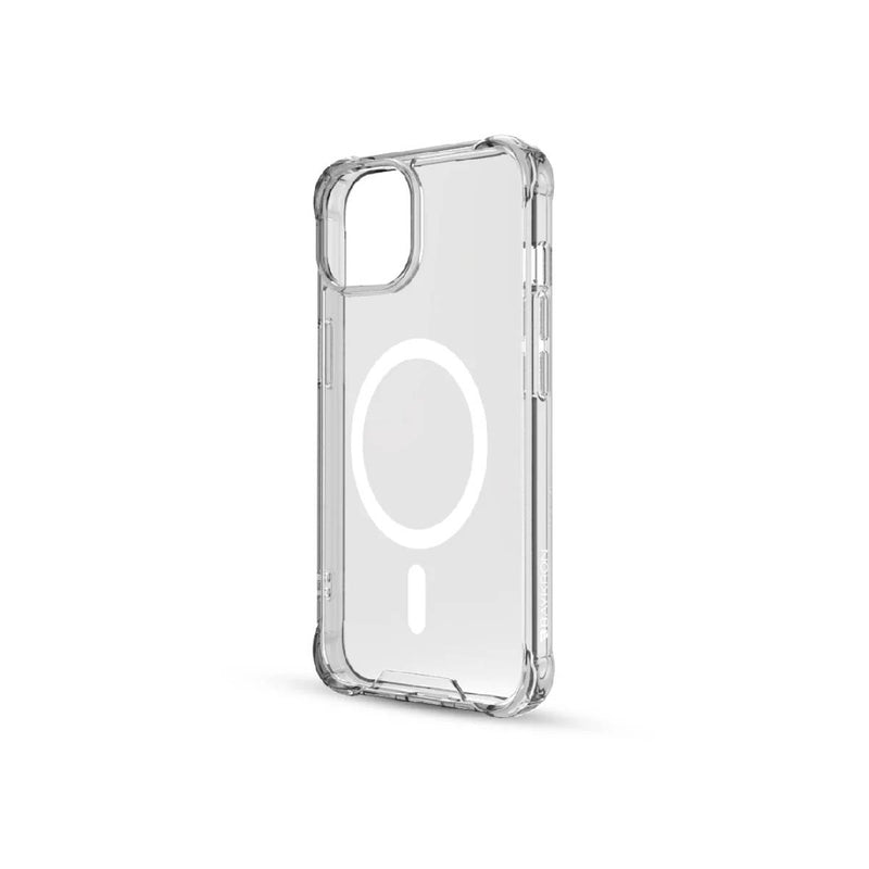 جراب BayKron Premium MAG شفاف مقاوم للصدمات ومضاد للبكتيريا لهاتف iPhone 14 Plus - شفاف