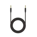 BayKron Smart Cable 1.5m Jack to Jack 3.5mm Stereo 24K Gold-Plated Connectors - Black