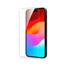 بايكرون حماية شاشة زجاجية شفافة كريستالية ذكية لهاتف آيفون 15 برو ماكس