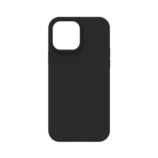 BayKron Premium Silicone Case Soft Touch - Anti-Bacterial - iphone 13 Pro Max - Black