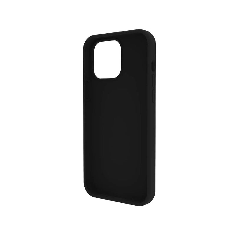 BayKron Premium Silicone Case Soft Touch - Anti-Bacterial - iphone 13 Pro Max - Black