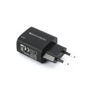 بايكرون شاحن حائط ذكي بمنفذ USB-C PD بقوة 20 واط - شحن عالي السرعة - أسود