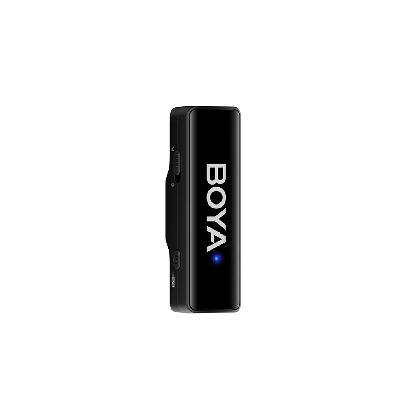 Boya -Mulit-Compatible 2.4 GHz Wireless Microphone System - BoyaLink - Black