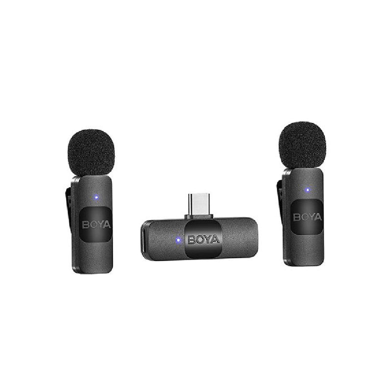 Boya 2.4 GHz Wireless Microphone System -BY-V20 - Black
