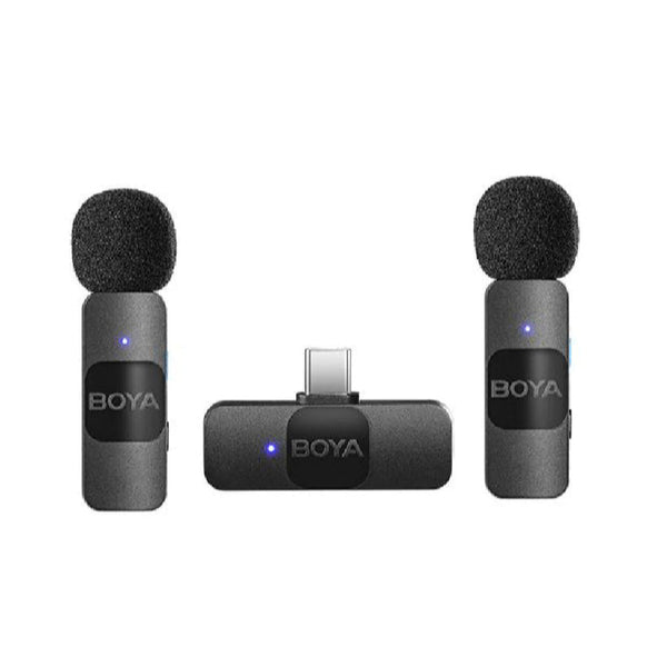 Boya 2.4 GHz Wireless Microphone System -BY-V20 - Black