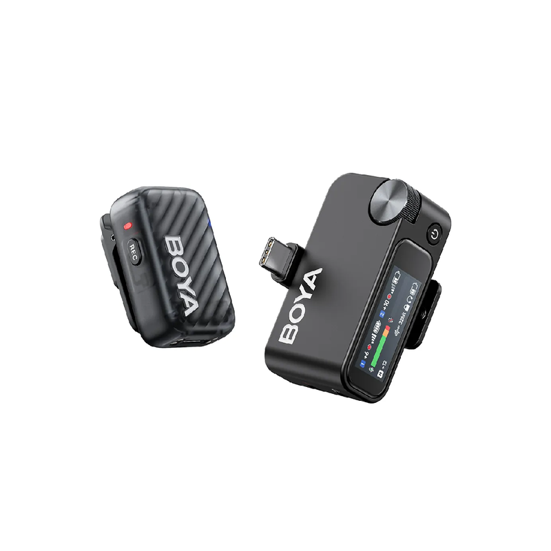 Boya Mic2 Al-Powered Mini Wireless Microphone 2-02 - Gray2