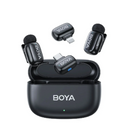 Boya Mini-12 2.4GHz Ultra-Mini Wireless Microphone - Black