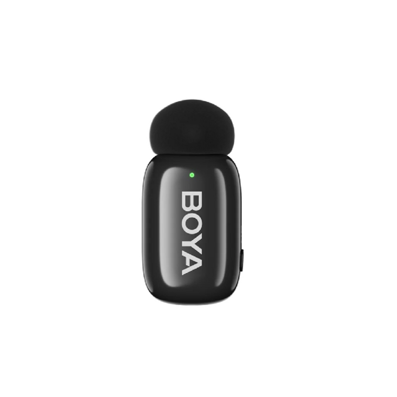 Boya Mini-16 2.4GHz Ultra-Mini Wireless Microphone - Black