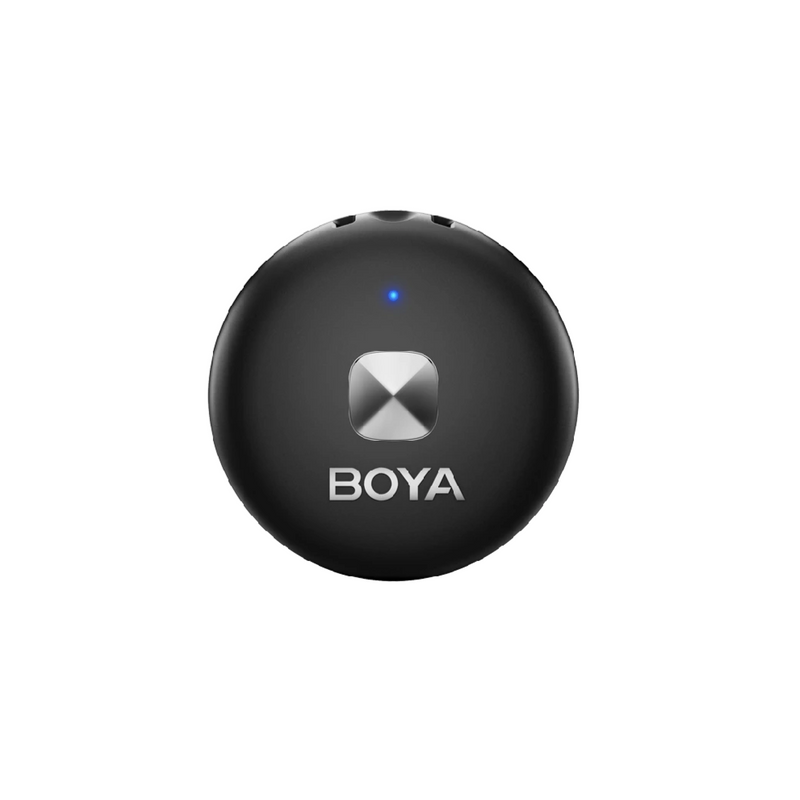 نظام ميكروفون لاسلكي ثنائي القناة Boya Omic-D -2.4 جيجاهرتز - أسود