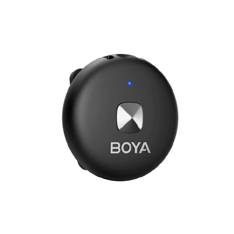 نظام ميكروفون لاسلكي ثنائي القناة Boya Omic-D -2.4 جيجاهرتز - أسود