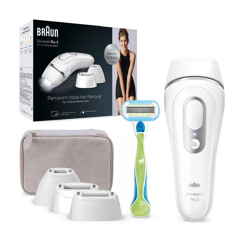 Braun Silk-Expert Pro 3 IPL Hair Removal System - White