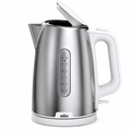Braun WK1500WH PurShine Water Kettle 2200W - Silver/White