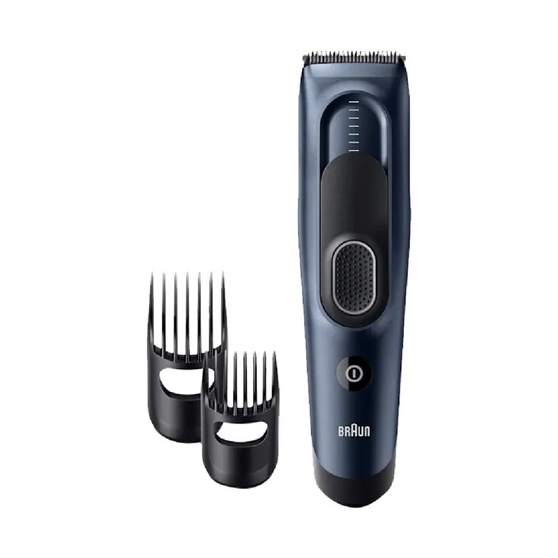 Braun Hair Clipper 5 HC5350, Easily Cut and Style your Hair From Home - Blue