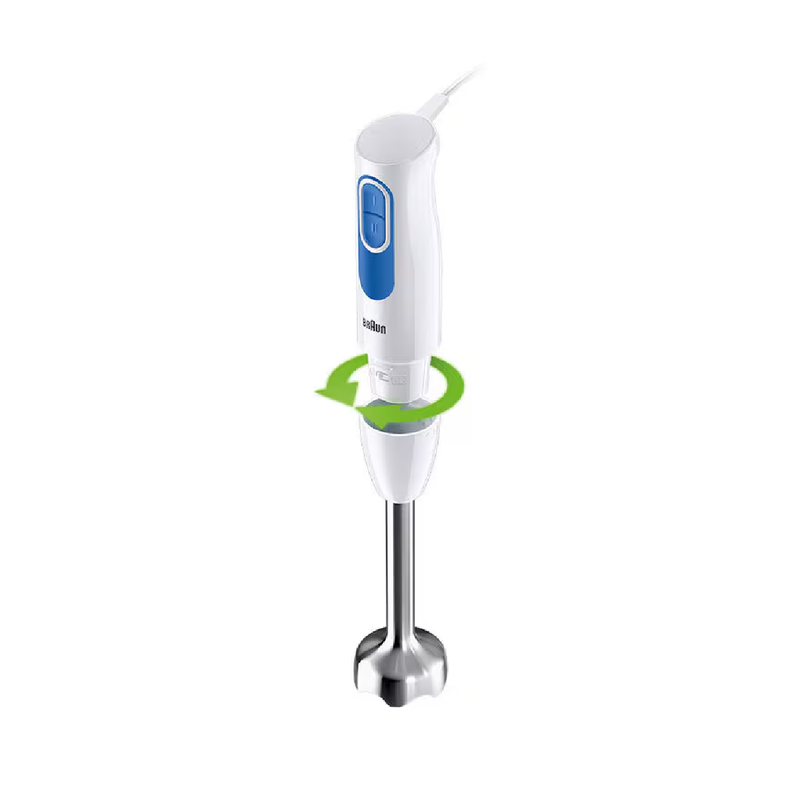 Braun MultiQuick 2 Hand Blender, 600 Watt - White\Blue